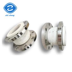 SS304 Pump General Rubber Expansion Joints Flange Epdm Seismic Compensator DN25