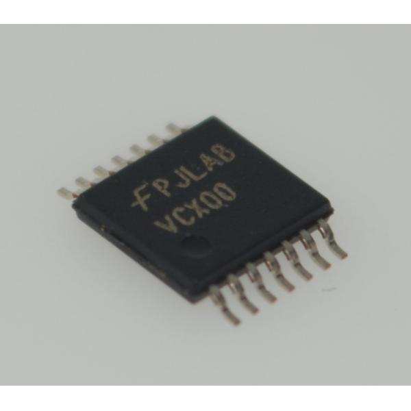 Quality 74VCX00MTCX 2.3-3.6V Quad 2-Input NAND Gate with 3.6V Tolerant Inputs/Outputs 100mA Balanced Output Drive Ultra-Low <2.5ns Delay in Tiny TSSOP-14 Package wholesale