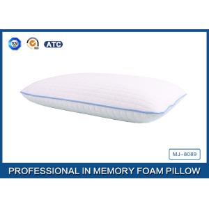 White Tencel Antimicrobial Ventilated Traditional Memory Foam Pillow