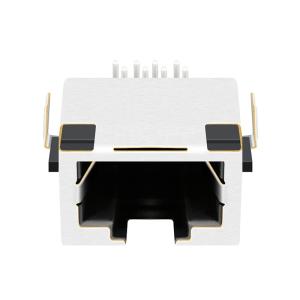 LPJE4713CNL 1X1 Port Without LED PCB Edge THT Shielded Low Profile RJ45 Jack