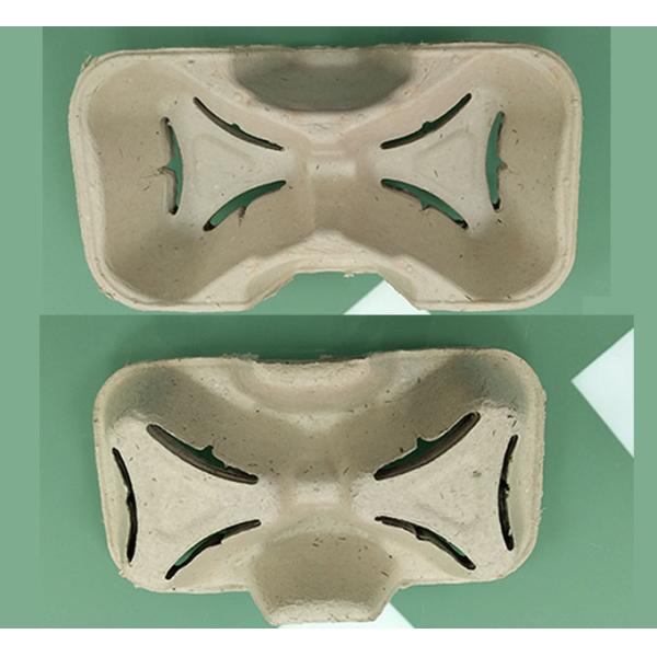 Die Casting 2 Packed Cup Carrier / Cup Holder Pulp Moulding Dies