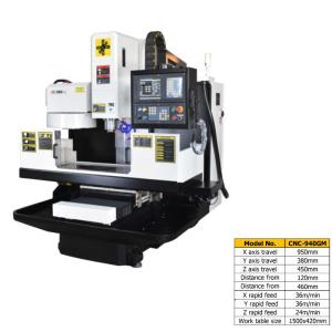 Cheap CNC VMC Vertical Machining Center Strong Rigidity With X Y And Z Three Axis for sale