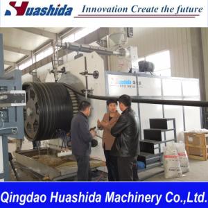 HDPE Spiral Corrugated Sewer Pipe Machine 300-1200mm Diameter