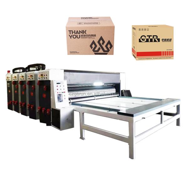 Quality CE Corrugated Carton Flexo Printing Machine Pizza Box Cardboard Making wholesale