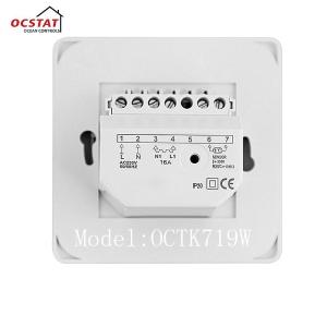 Wall Mounted Non-programmable Digital Temperature Control Water Heating Room