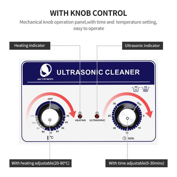 6.5L 240W Skymen Ultrasonic Cleaning Equipment