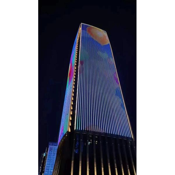 RGB DMX Pixel LED Tape Outdoor Waterproof For Building Lighting Christmas Decoration