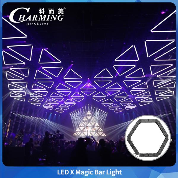 Quality LED X Magic Bar's Glittering Lights Create A Perfect Entertainment Atmosphere Modular Design LED X Magic Bar RGB LED Pixel Bar For Entertainment Event   wholesale