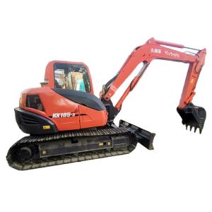 China KX185 8 Ton Kubota Mini Excavator with 0.35 m3 Bucket Capacity and 1800 Working Hours on sale