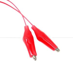 Black Red Electrical Alligator Crocodile Clamps Clips Battery Power Test Cable