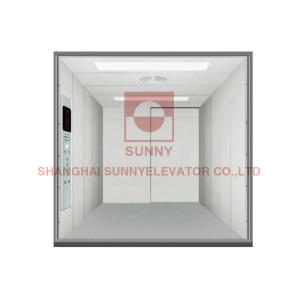 10000kg 1m/S Vertical Hydraulic Cargo Lift Stainless Steel Frame Structure