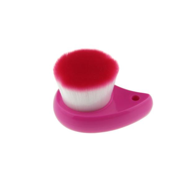 Quality Soft Red Cute Top Rated Facial Cleansing Brush For Sensitive Skin wholesale