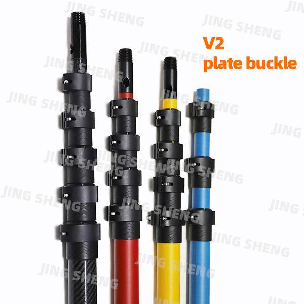 Quality Security Ensures Staff Safety While Working Telescopic Pole Customization OEM Durable Lightweight and Adjustable Length for Industrial wholesale