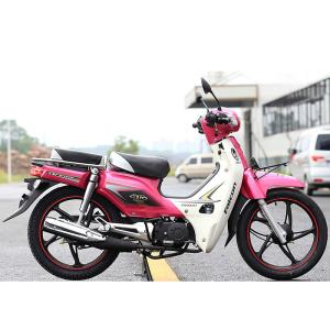 Pink Color Super Cub Motorcycle 107mL Displacement With EEC Certification