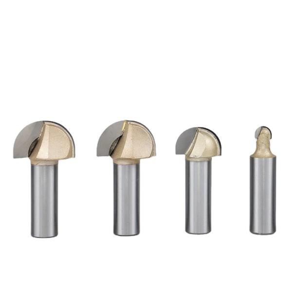 Quality Tideway  Arden 1/2 1/4 6mm 8mm Shank Carbide CNC Wood Router Engraving Bits Tools Round Bottom Woodworking Cnc Bits for Wood Cut wholesale