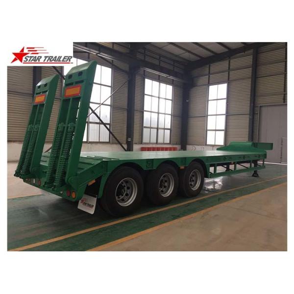 Quality 50T Payload Equipment Hauling Trailers , Custom Colors Heavy Equipment Hauling Trailers wholesale