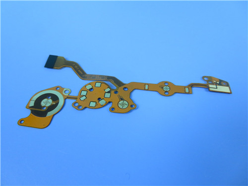 Quality Dual Layer Flexible Printed Circuit PCB (FPC) Built on Polyimide With Stiffener for PLC Automation wholesale