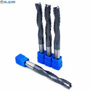 Solid Carbide 2/4 CNC Flute End Mill For Precision Cutting Edge