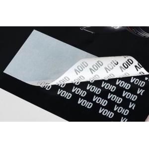 Tamper Evident Label Custom Void Open Security Seal Label Tamper Proof Seal