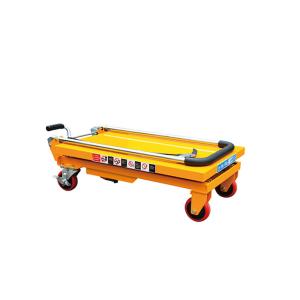 PT150Z PT300Z PT500Z Hand Single Scissor Lift Table Table Cart With Fordable