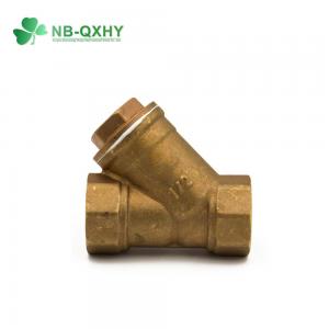 Cheap High Pressure Brass Valve Filter Y Strainer Check Valve for Water Supply PN1.0-32.0MPa for sale