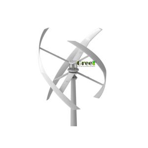 Powerful 5KW Vertical Axis Wind Turbine , Vertical Shaft Wind Turbine