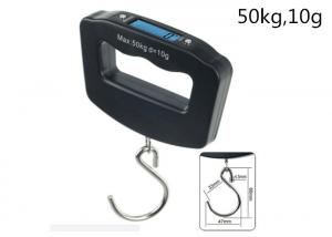 China Modern Design Portable Weighing Scale For Luggage , Black Color Digital Suitcase Scales on sale