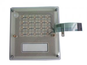 China LED Membrane Switch Panel , Tactile Dome And Backlit Keypad on sale