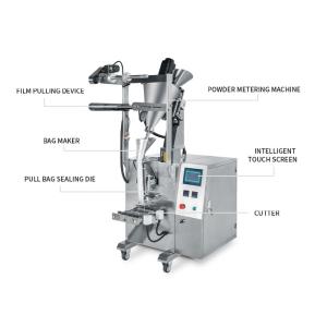 350ml 2.6kw Small Sachet Fully Automatic Tea Packing Machine 320mm Roll Film