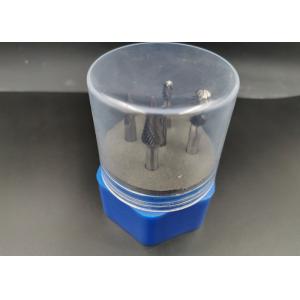 China Oval Shape Double Slot YG10X Carbide Rotary Burr on sale