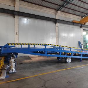 Cheap Mobile Hydraulic Container Loading Ramp – Forklift-Ready Dock Ramp for Fordable Site for sale