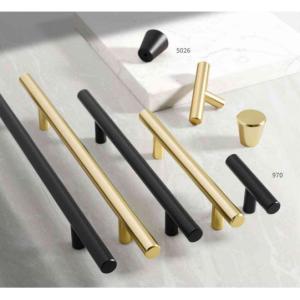 Black Gold Nickel Modern Design Door Pull Handles Sliding Door Recessed Handle