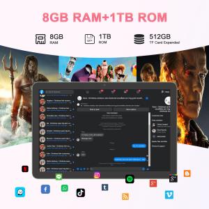 C Idea 10.1 Inch 5G Tablet With MTK Quad core Android 14 Tablet Pc For Education