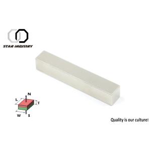 Large Rectangular Rare Earth Bar Magnets For Industrial Component Assembly