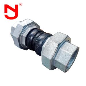 Stainless Steel Screwed Union Bspt Threaded Joint NBR Threaded Expansion Joint