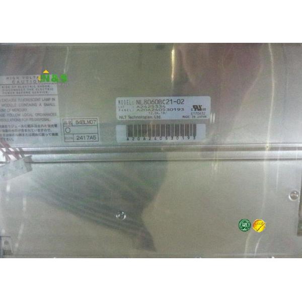 800×600 NEC LCD Panel NL8060BC26-02 , anti glare lcd screen Landscape type