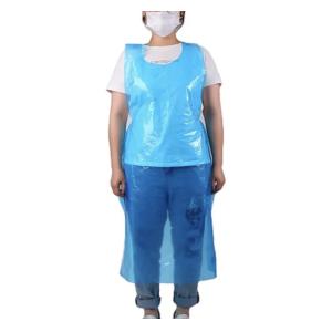 New Design HDPE LDPE Custom Apron Medical Transparent Thick Waterproof