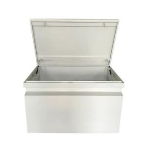 Customized OBM Support Silver Metal Empty Tool Box for Truck
