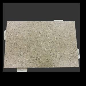 ASTM D3363 B117 Aluminum Veneer Panel With Marble Granite Texture Light Weight
