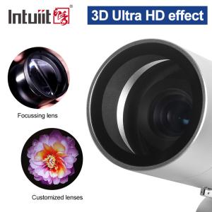 60W LED Zoom Exterior Gobo Logo Projector Big Angle Image Advertising Rotator