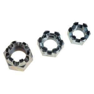 M1.6 M2 M4 M5 18-8 Stainless Steel Slotted and Castle Nut SS304 Plain Polished