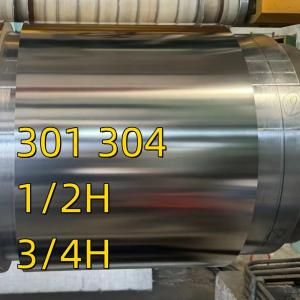 JIS G4313-2011 ASTM A666 Standard SUS301 CSP 3/4H Full Hardness H Stainless