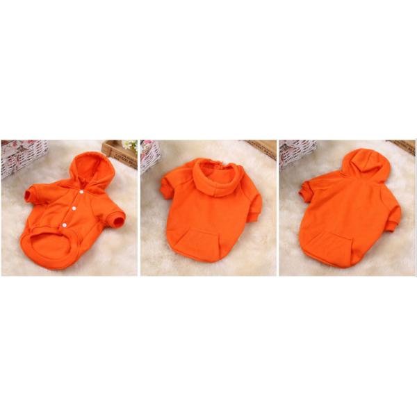Multi-color dog clothes withe pocket sports sweater winter pets clothes