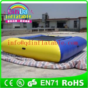 Inflatable water park games air bouncer inflatable trampoline,cheap water