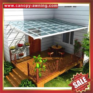 super durable terrace balcony patio polycarbonate alu metal canopy awning