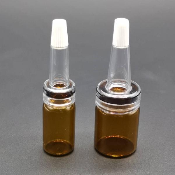 Microneedling Serum Applicator Vial Transparent Connector Mesotherapy Treatment Vial Fitting