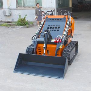 China Track Wheel CE/EPA Mini Skid Steer Loader With Bucket Trencher Rotary Plow