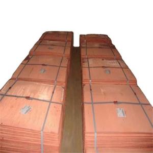 Cheap 4x8 Copper Cathode Sheet 99.99% Purity Electrolytic Copper Plating for sale