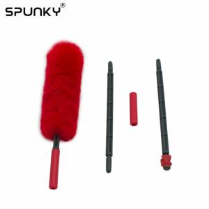 Multi Colors Paintball Barrel Cleaner Wool Swab Squeegee Folding for Cleaning