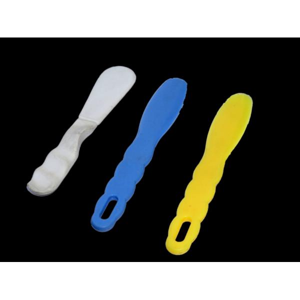 Quality Multi Color Plastic Dental Spatula , Dental Mixing Spatula Knife Three Style Available wholesale
